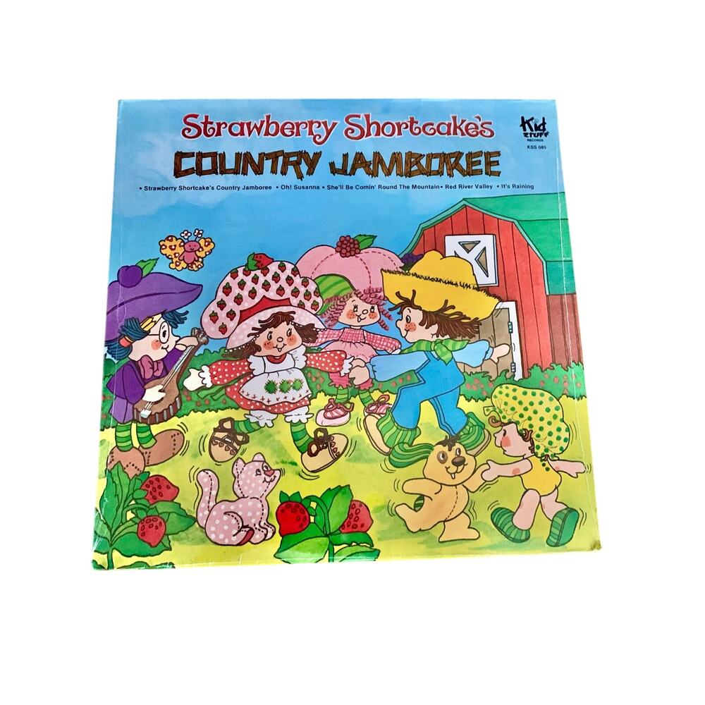 Vintage 1980 Strawberry Shortcake's Country Jamboree Album KSS-085 VGC
